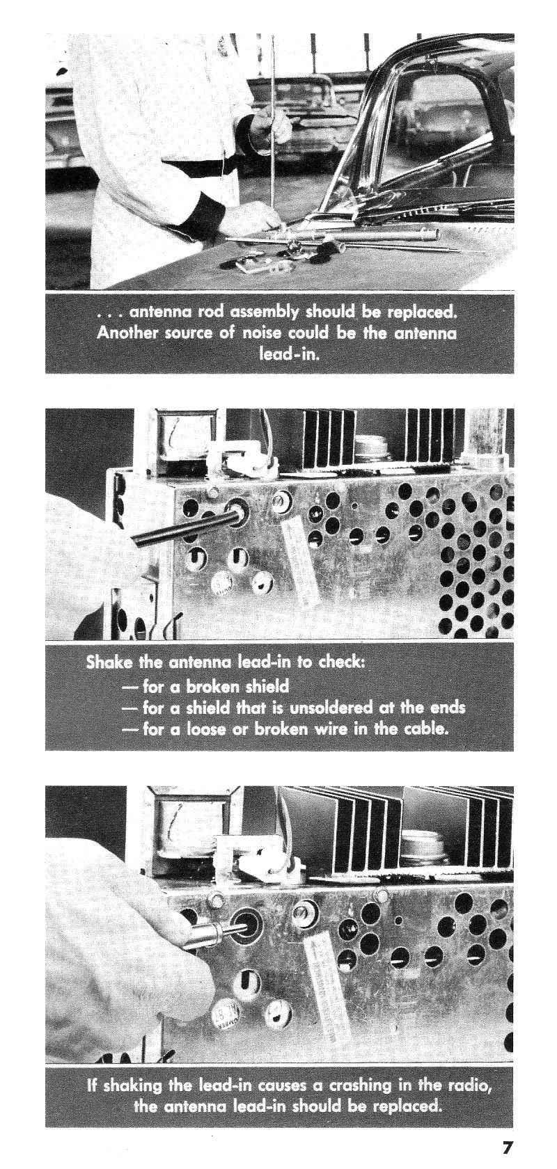 1959 Chevrolet Rapid Radio Checks Booklet Page 23